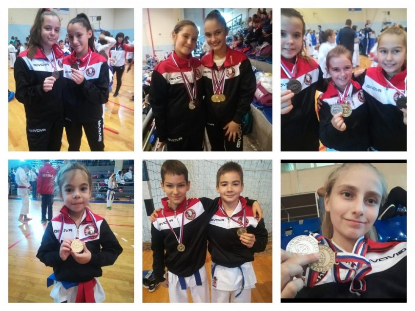 Palanački &quot;Spartanci 026&quot; osvojili 16 medalja na Kupu Uže Srbije u karateu